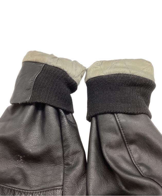 中古・古着通販】Golden Bear (ゴールデンベア) 袖レザースタジャン