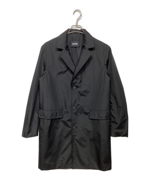 【中古】 コート BOSS ブラック 即買い❌ 中古・古着通販】BOSS HUGO BOSS (ボス ヒューゴボス) チェスター