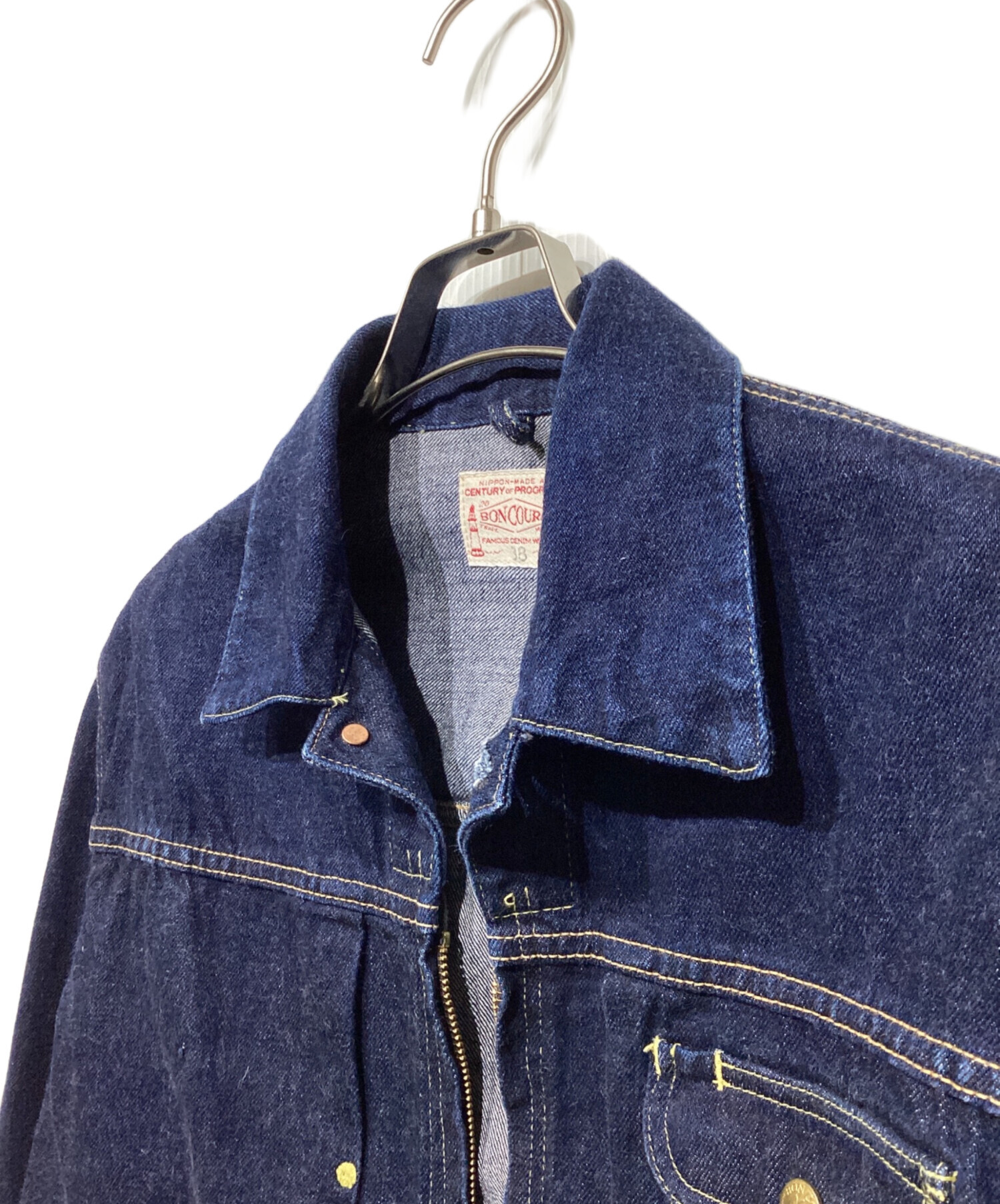 中古・古着通販】BONCOURA (ボンクラ) Z1型ジップアップデニム