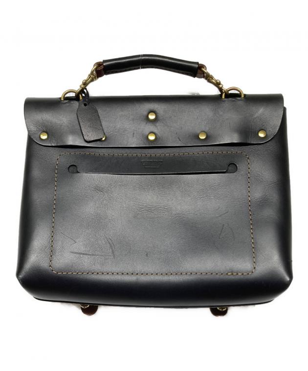 HERZ ナレッジバッグ 中古・古着通販】Herz (ヘルツ) ナレッジバッグ ブラック｜ブランド