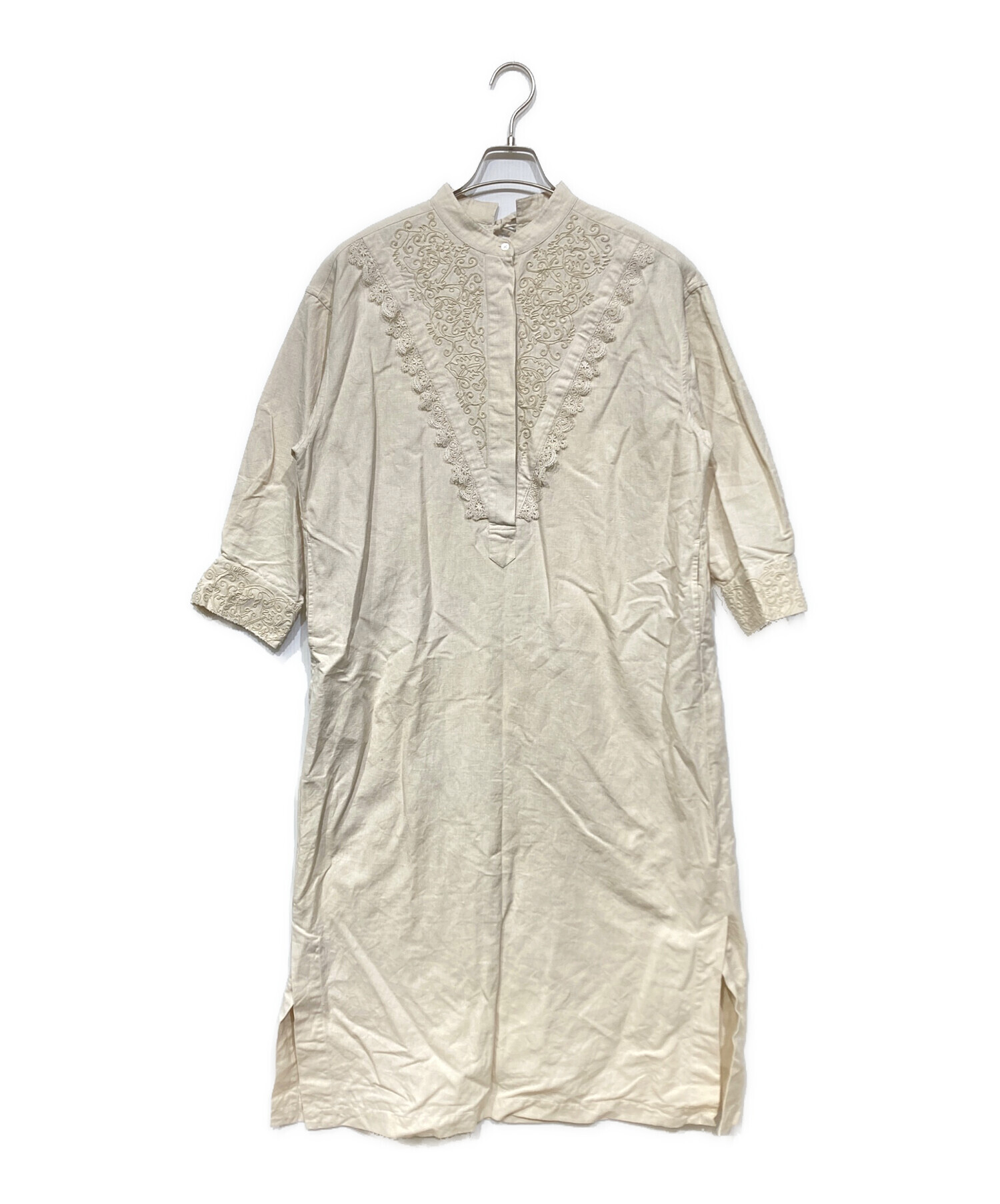 ぬーじん 中古・古着通販】ne quittez pas (ヌキテパ) Heavy Linen Code Emb