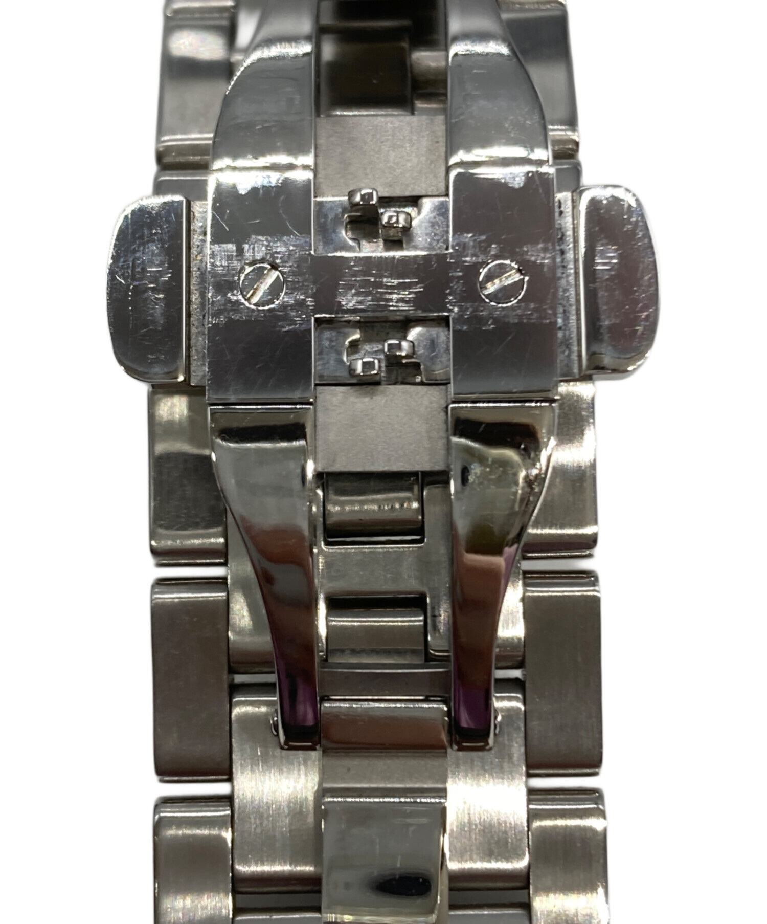 Hamilton クロノグラフ ブラック レザー　H326120 中古・古着通販】HAMILTON (ハミルトン) クロノグラフ H326120