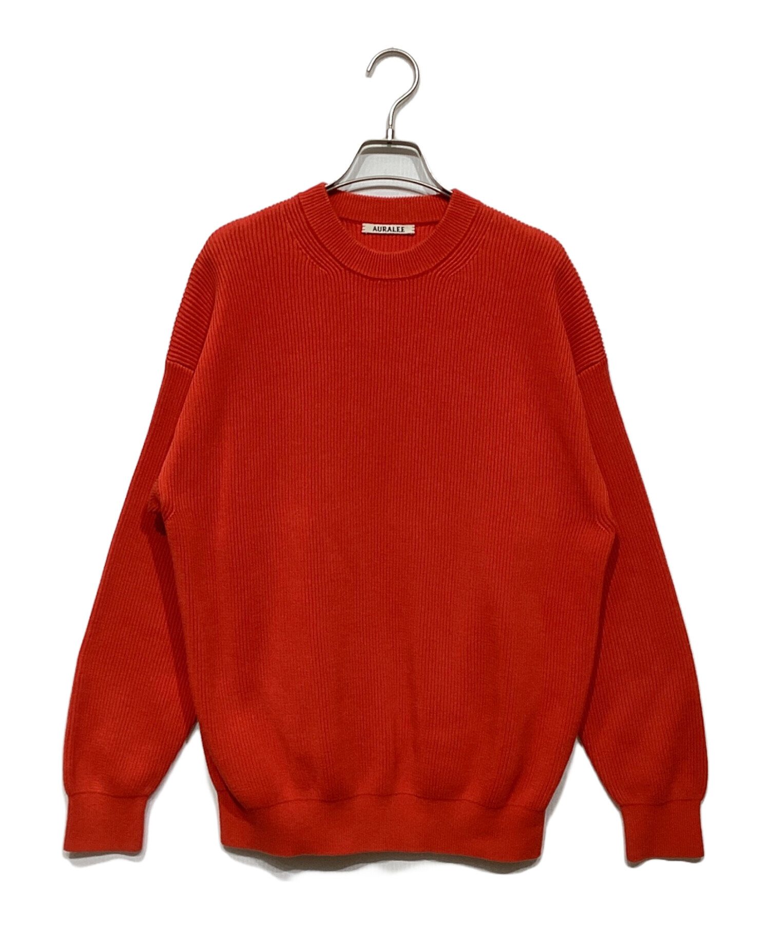 中古・古着通販】AURALEE (オーラリー) SUPER HARD TWIST RIB KNIT P/O 
