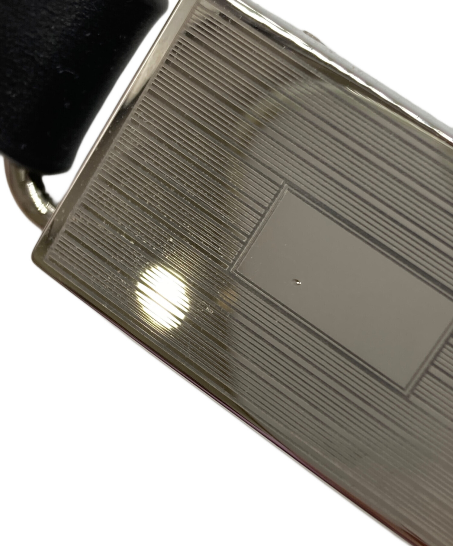 中古・古着通販】AURALEE (オーラリー) SLIDE BUCKLE BELT ブラック