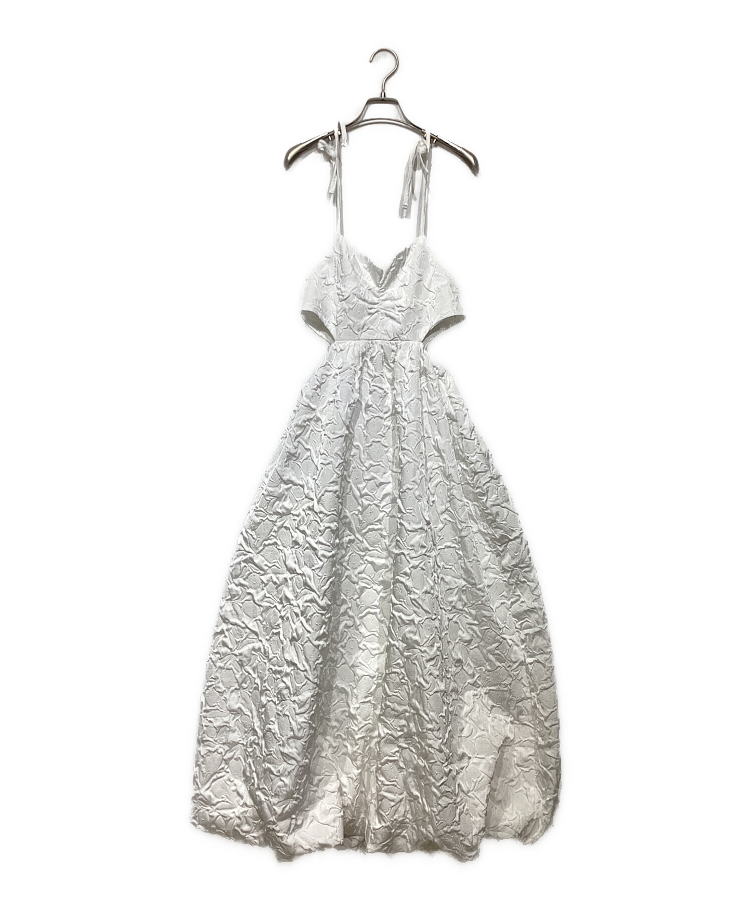 中古・古着通販】POPPY (ポピー) Balloon cami one-piece ホワイト