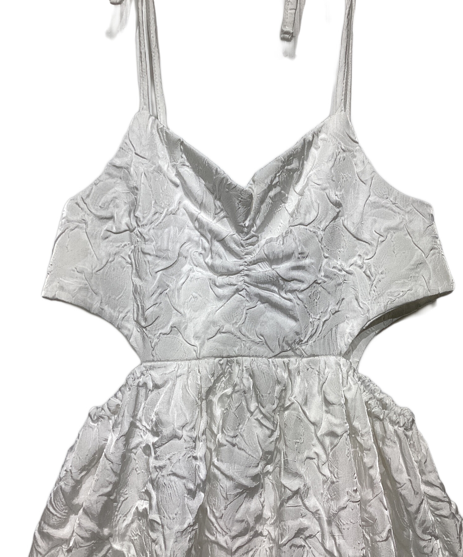 中古・古着通販】POPPY (ポピー) Balloon cami one-piece ホワイト