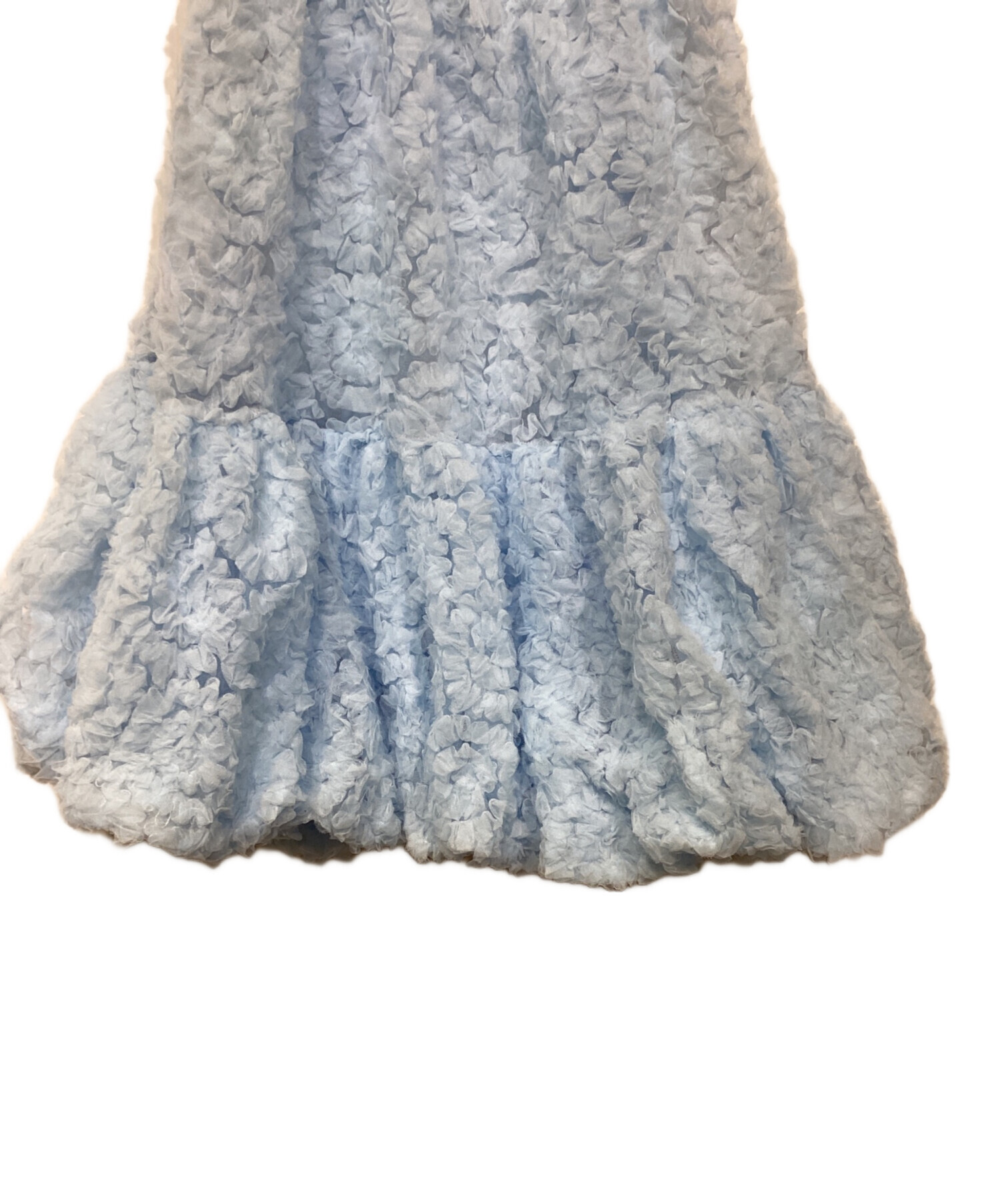 中古・古着通販】POPPY (ポピー) Tulle balloon tunic スカイブルー