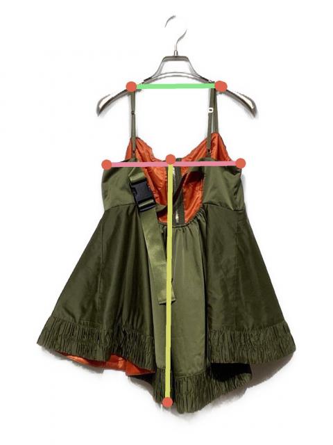 中古・古着通販】POPPY (ポピー) military flare tunic オリーブ