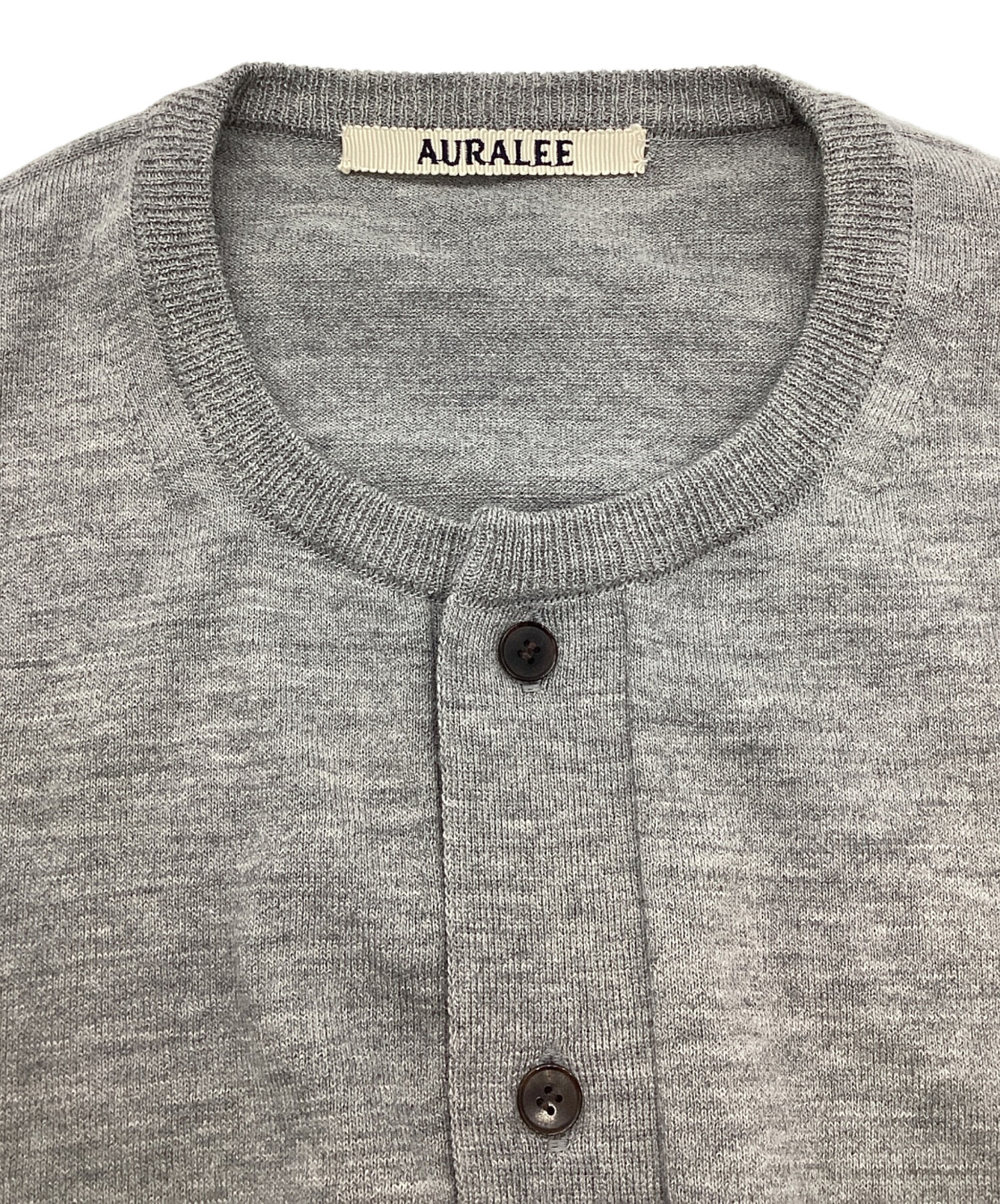中古・古着通販】AURALEE (オーラリー) CASHMERE HARD TWIST KNIT