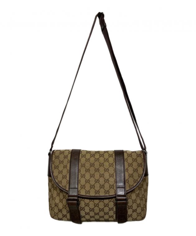 中古・古着通販】GUCCI (グッチ) 145859 GG柄 ショルダーバッグ 