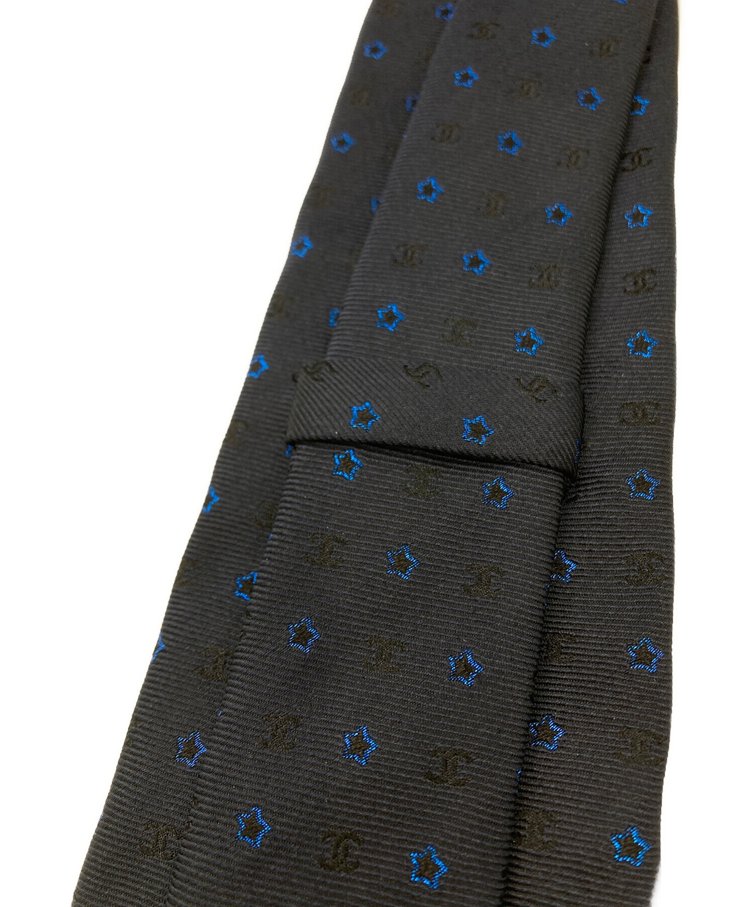 中古・古着通販】CHANEL (シャネル) ココマークネクタイ ネイビー