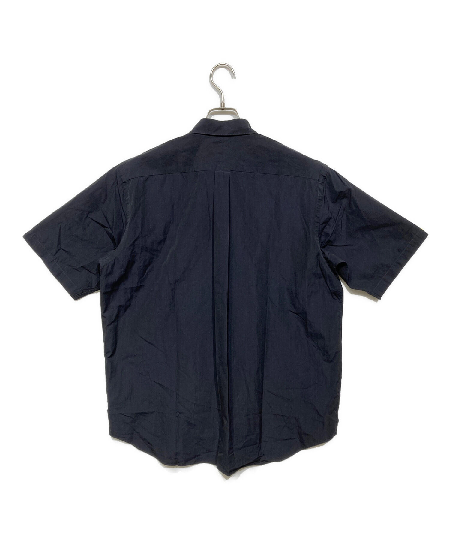 中古・古着通販】COMOLI (コモリ) ショートスリーブシャツ ネイビー