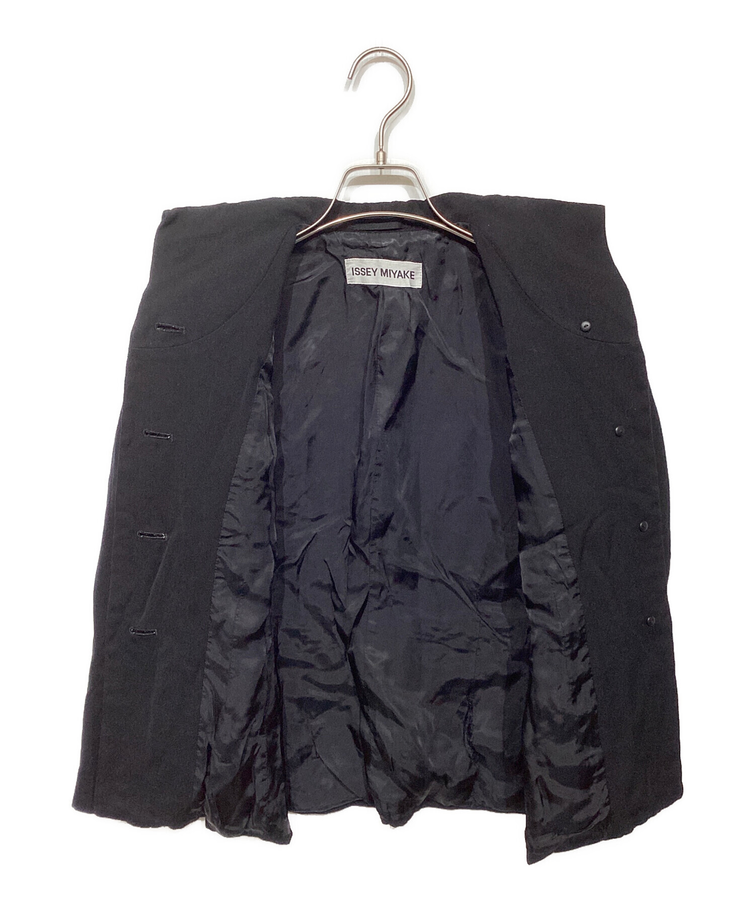 中古・古着通販】ISSEY MIYAKE (イッセイミヤケ) スタンドカラー