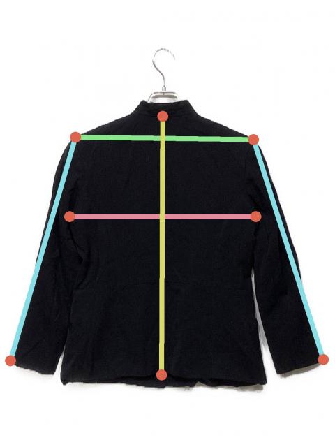 中古・古着通販】ISSEY MIYAKE (イッセイミヤケ) スタンドカラー