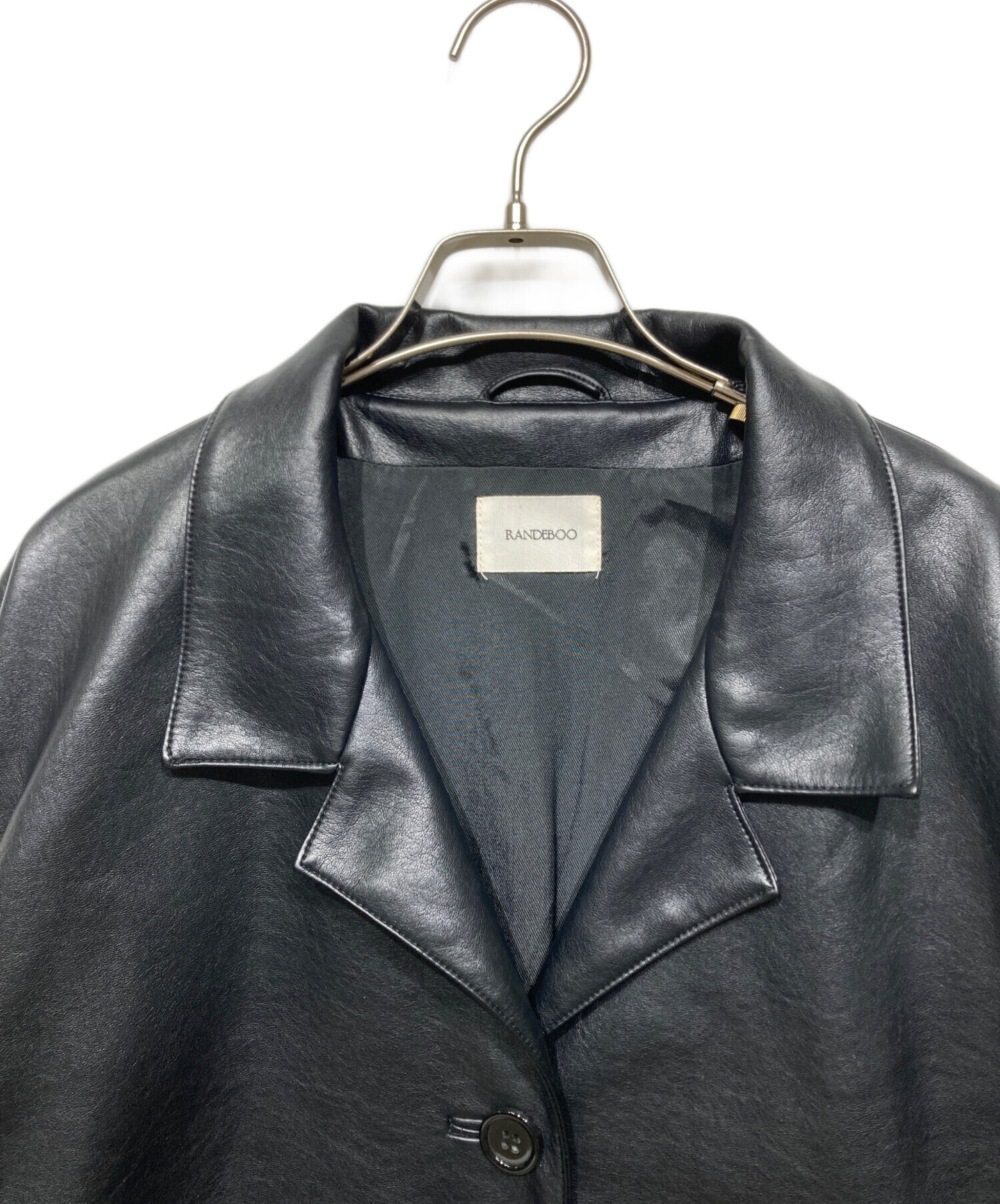 中古・古着通販】RANDEBOO (ランデブー) Vegan leather jacket