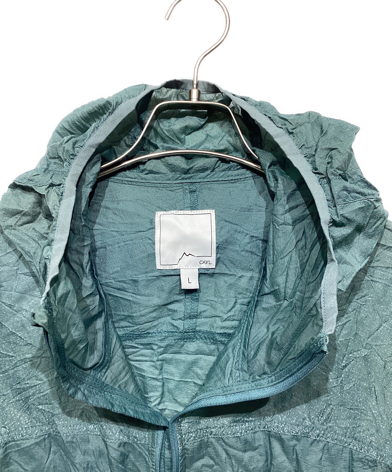 中古・古着通販】CAYL (ケイル) Reflect Wind Jacket グリーン サイズ 