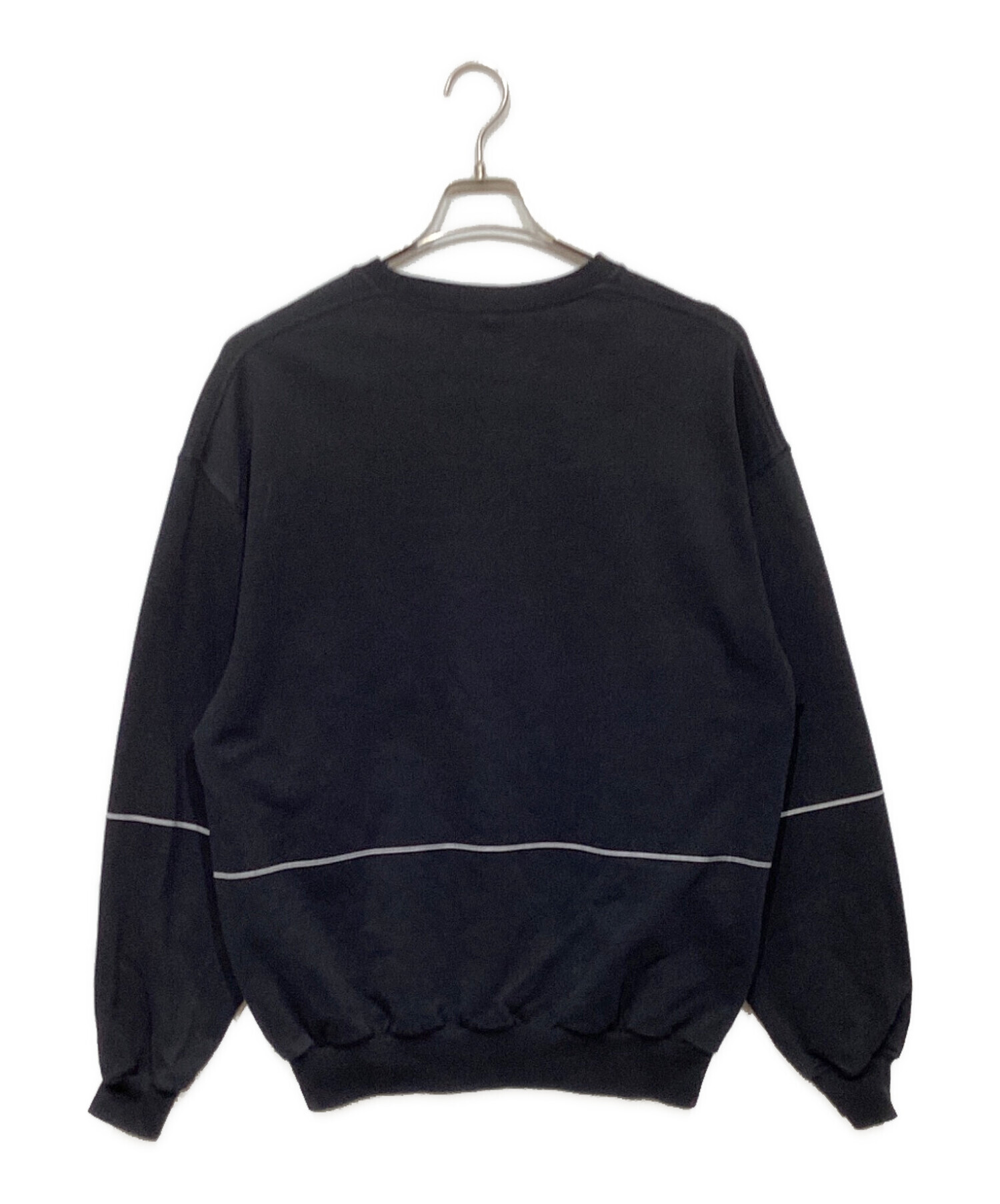 BALENCIAGA バレンシアガ スウェット M 紺 【古着】【中古】【送料無料】 BALENCIAGA - BALENCIAGA バレンシアガ スウェットパンツ M 紺 【古着