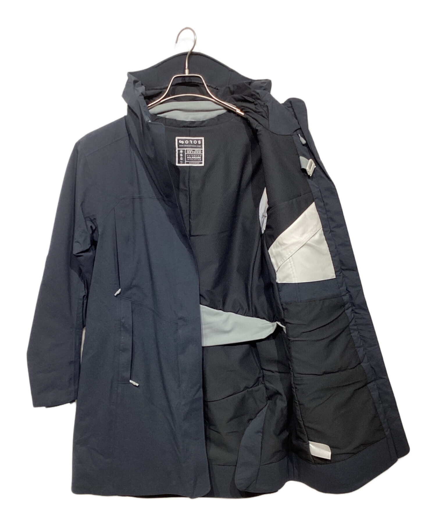 中古・古着通販】OROS (オロス) ORION PARKA ブラック サイズ:S 