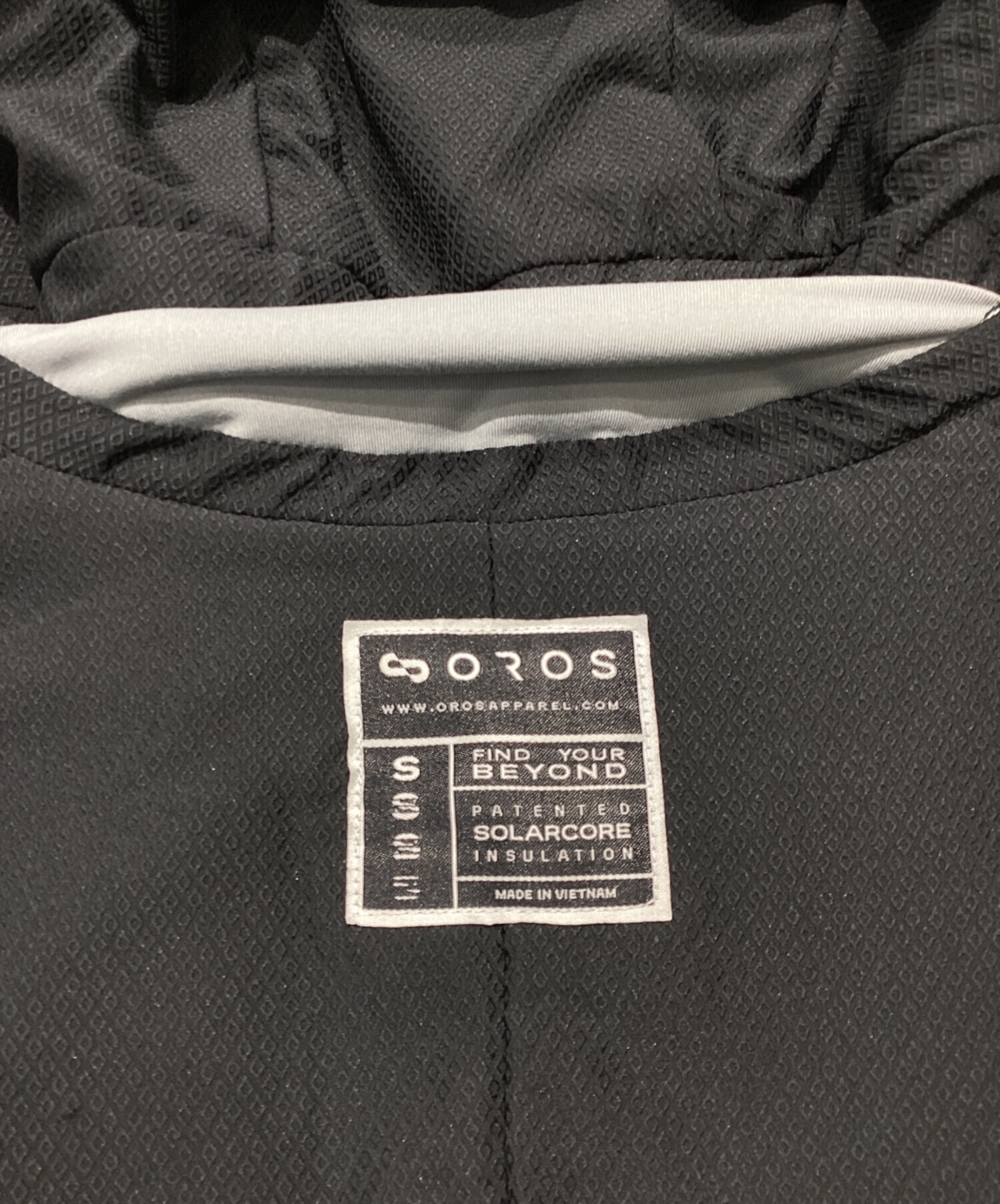 中古・古着通販】OROS (オロス) ORION PARKA ブラック サイズ:S 