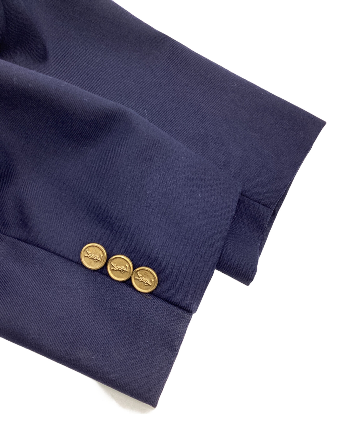 中古・古着通販】Yves Saint Laurent (イヴサンローラン) 金釦 ダブル