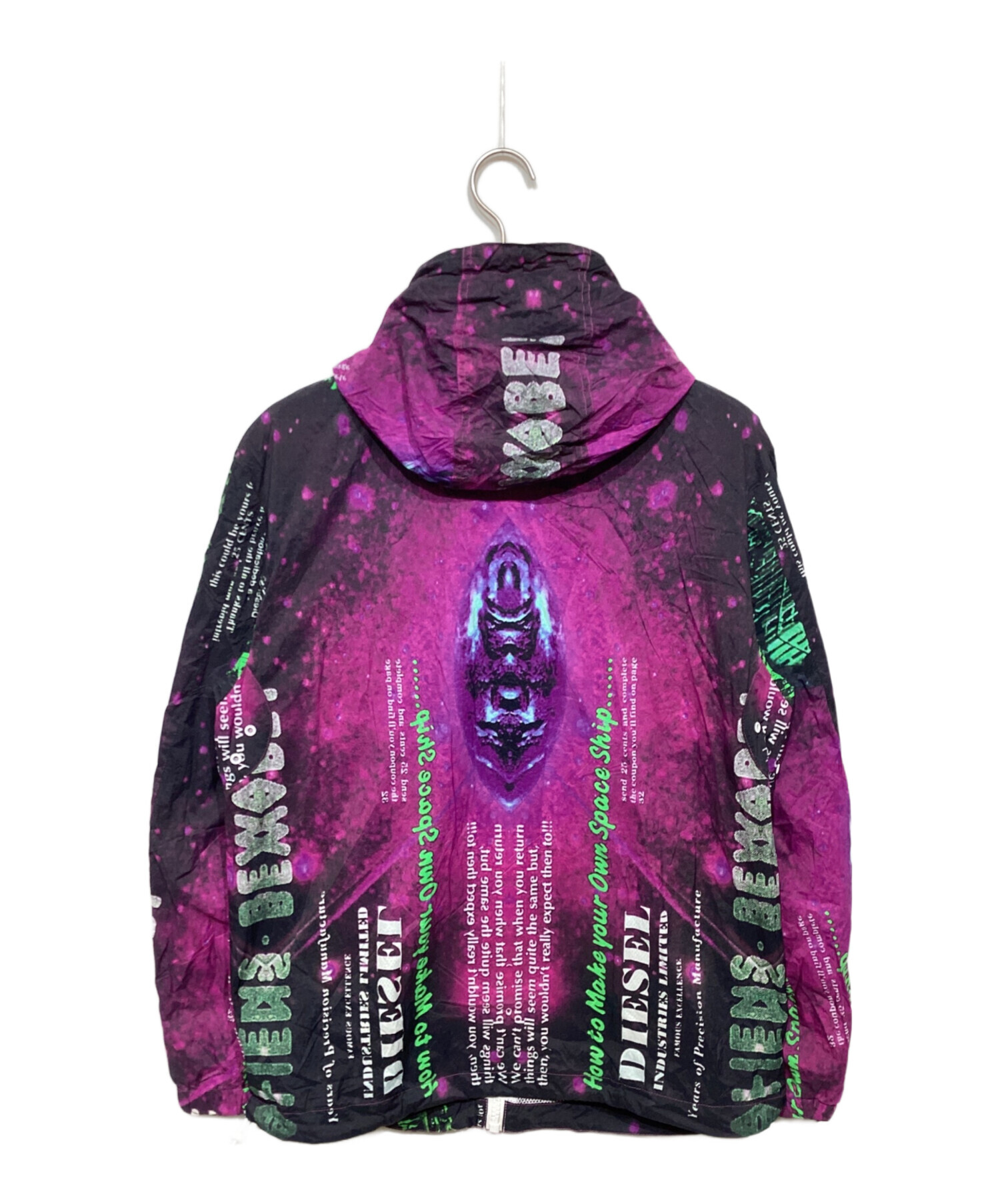 中古・古着通販】DIESEL (ディーゼル) ナイロンジャケット パープル