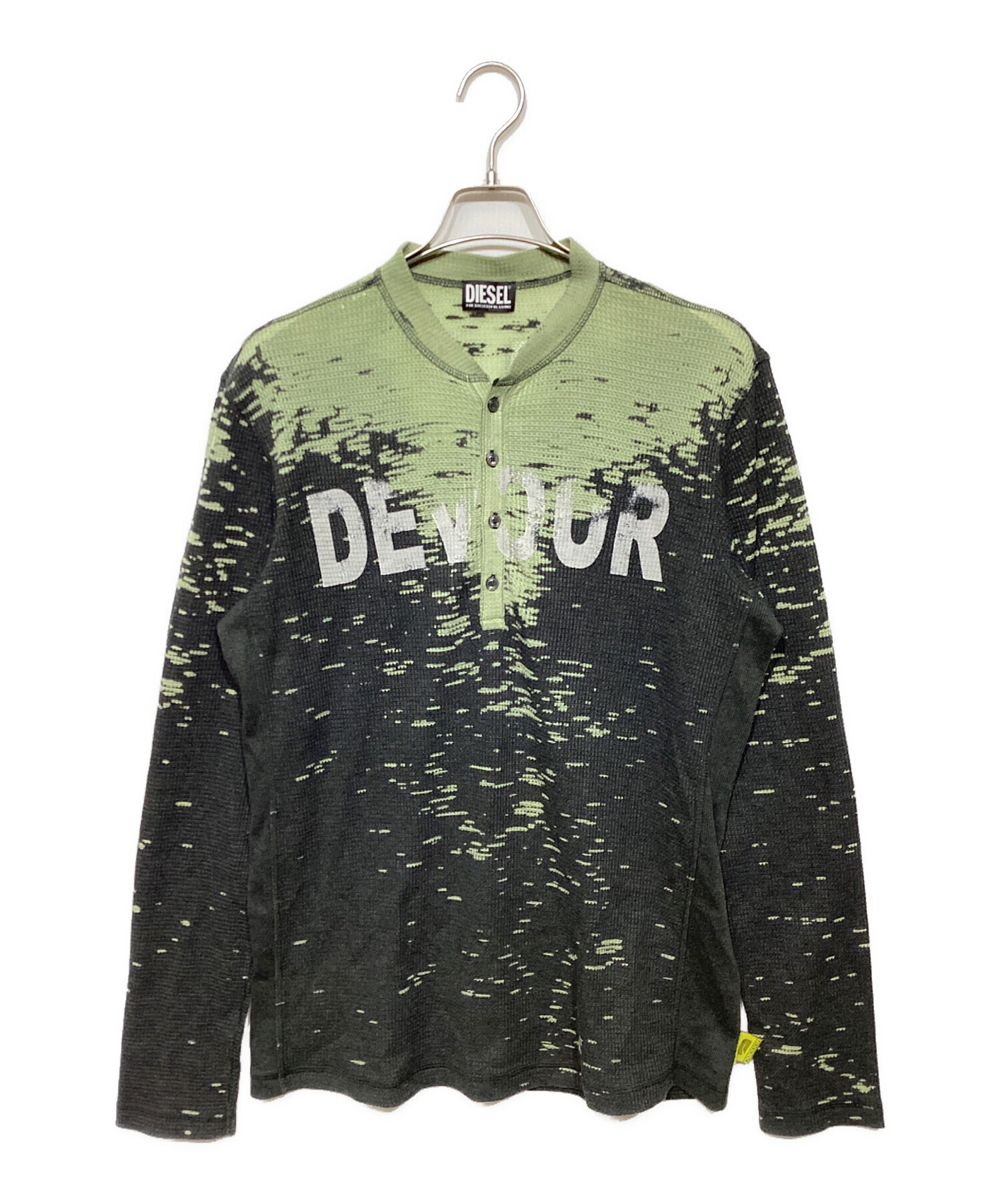 中古・古着通販】DIESEL (ディーゼル) ヘンリーネックカットソー 