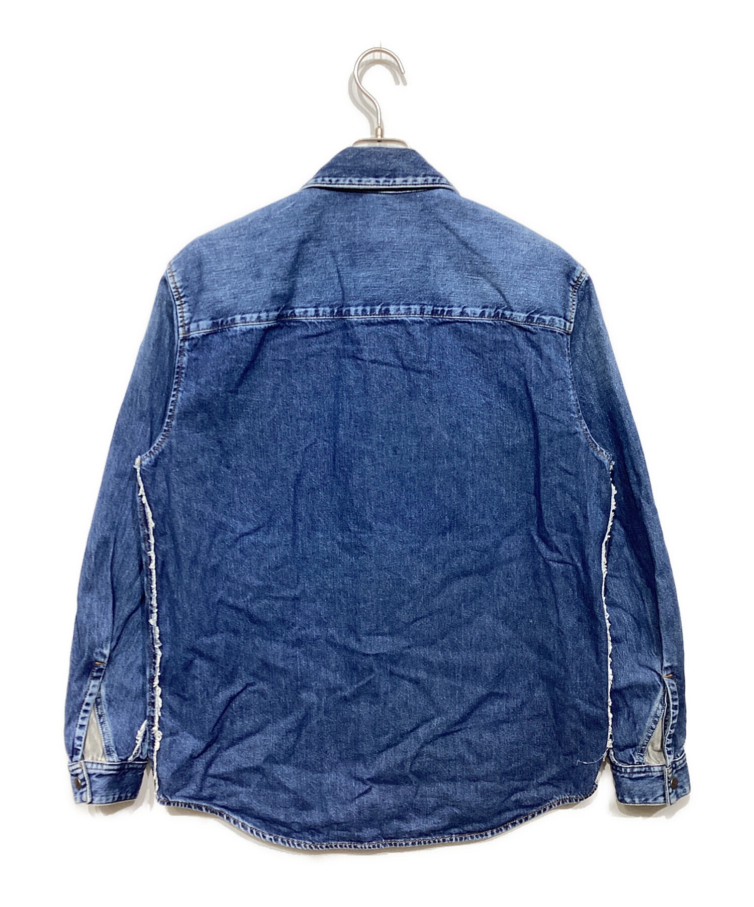 中古・古着通販】DIESEL (ディーゼル) デニムシャツ インディゴ サイズ