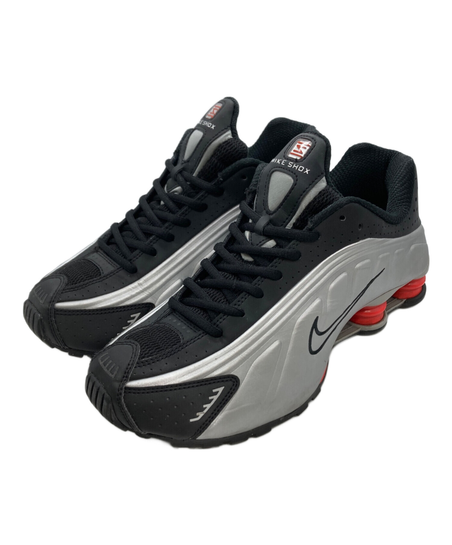 中古・古着通販】NIKE (ナイキ) SHOX R4 METALLIC SILVER グレー 