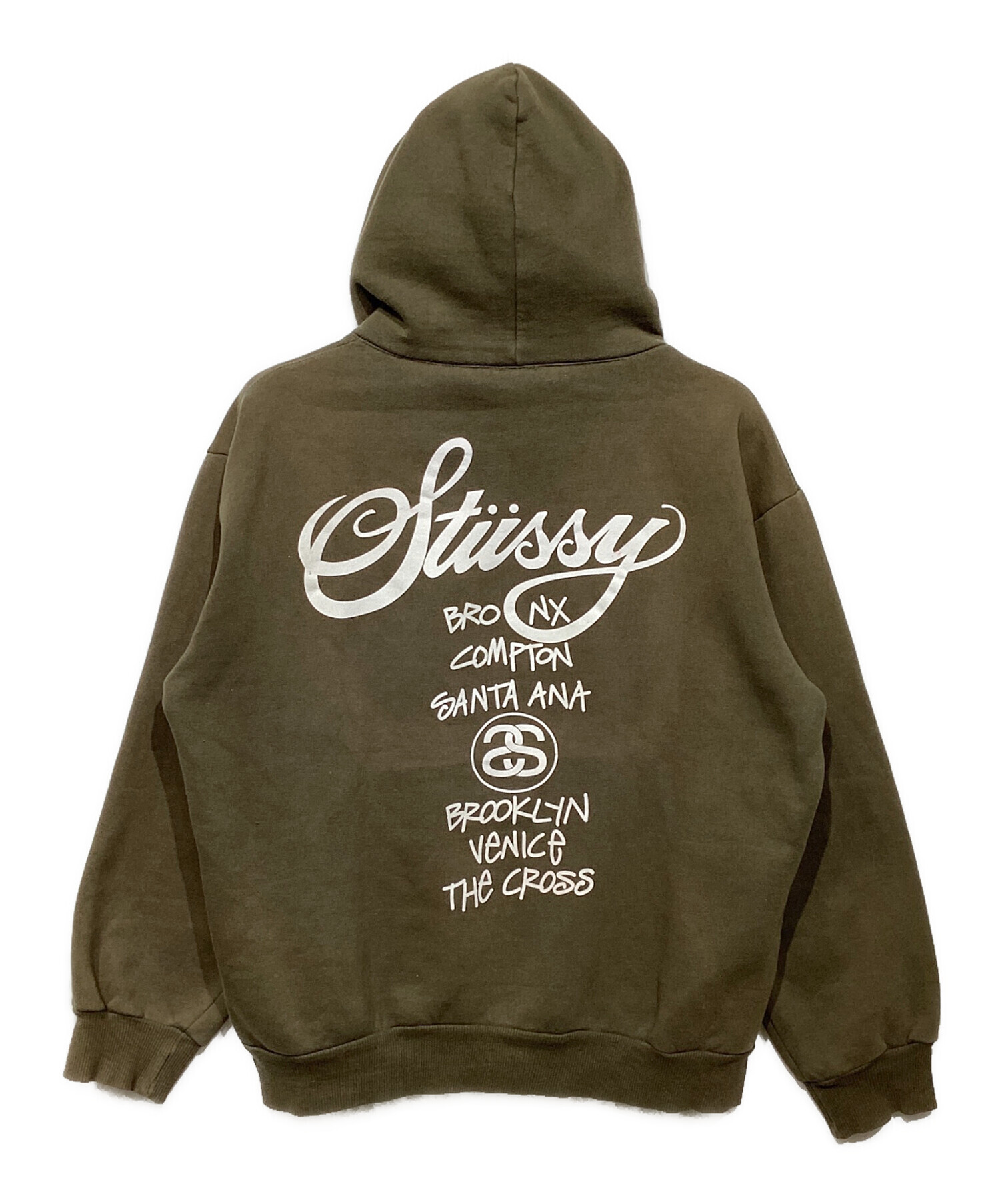 中古・古着通販】stussy (ステューシー) 90s WORLD TOURプルオーバー 中古・古着通販】stussy (ステューシー) 90s WORLD TOURプルオーバー
