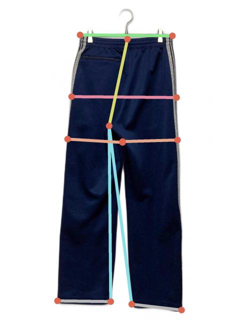 中古・古着通販】Needles (ニードルズ) トラックパンツ ネイビー