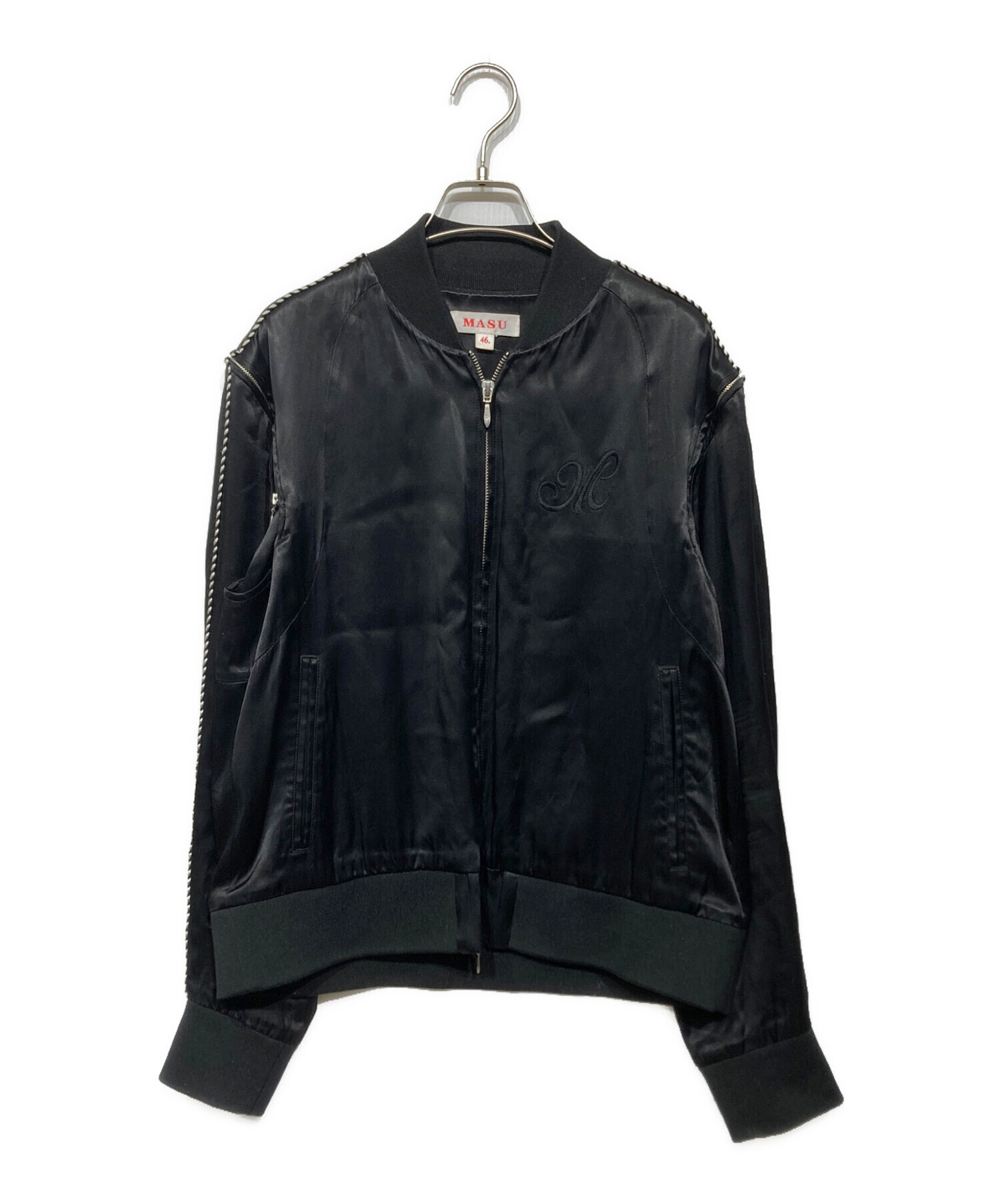 中古・古着通販】masu (エムエーエスユー) SUKA JACKET ブラック