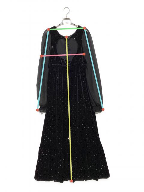 中古・古着通販】KASTANE (カスタネ) ベロアスタッズワンピース