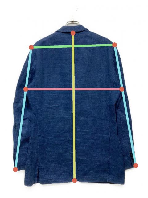 中古・古着通販】LARDINI (ラルディーニ) リネンブレンドテーラード