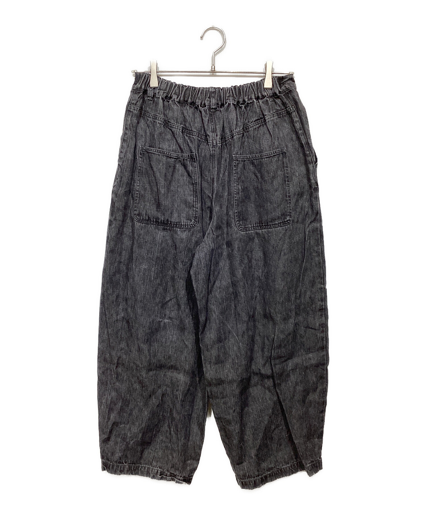 中古・古着通販】nest Robe (ネストローブ) リネンブラックデニム