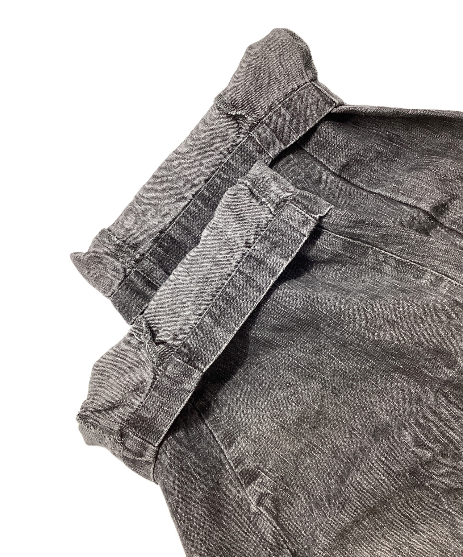 中古・古着通販】nest Robe (ネストローブ) リネンブラックデニム