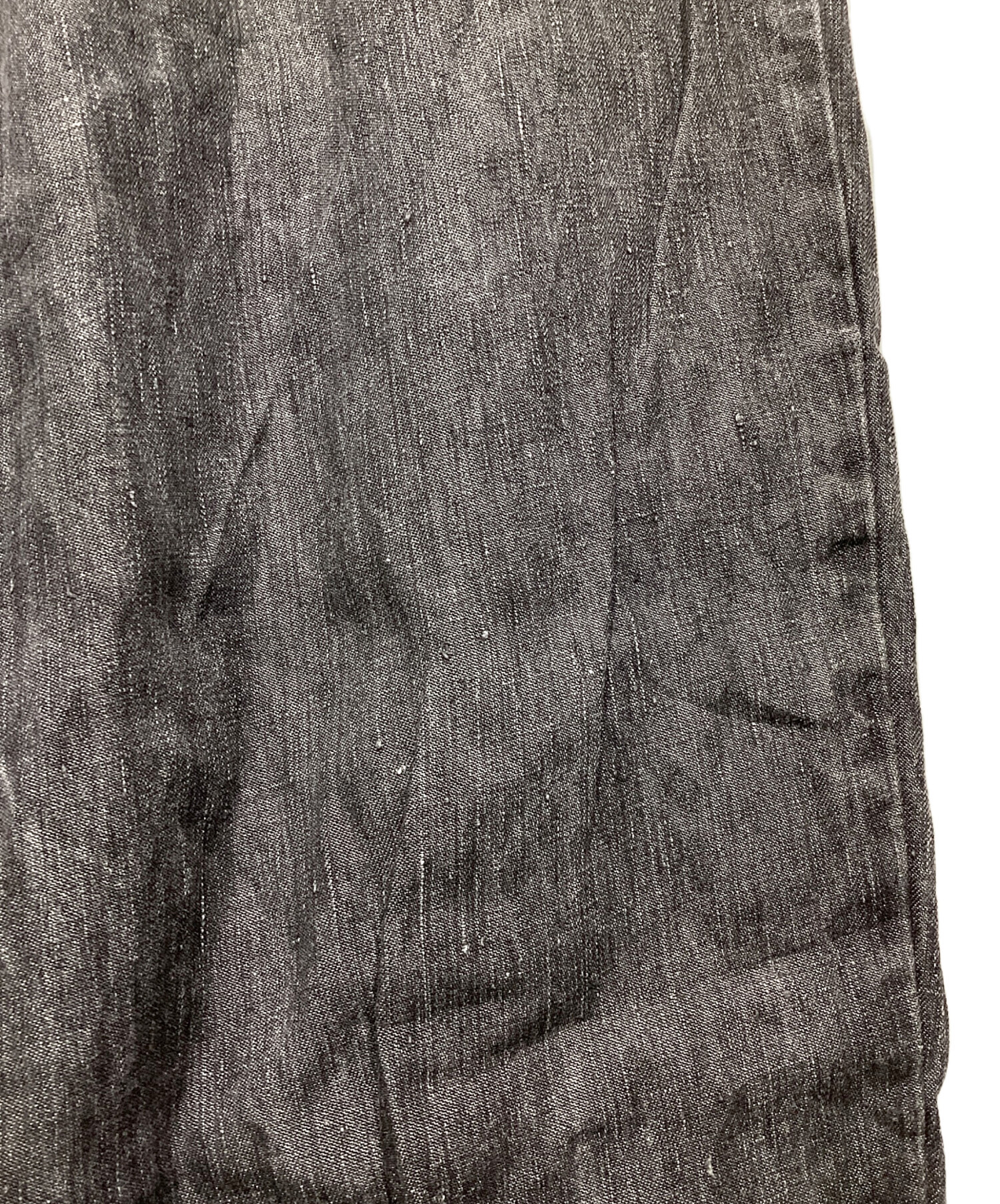 中古・古着通販】nest Robe (ネストローブ) リネンブラックデニム