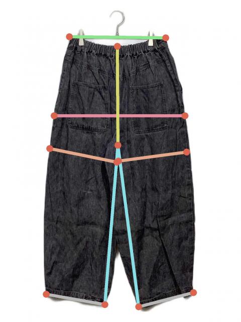 中古・古着通販】nest Robe (ネストローブ) リネンブラックデニム
