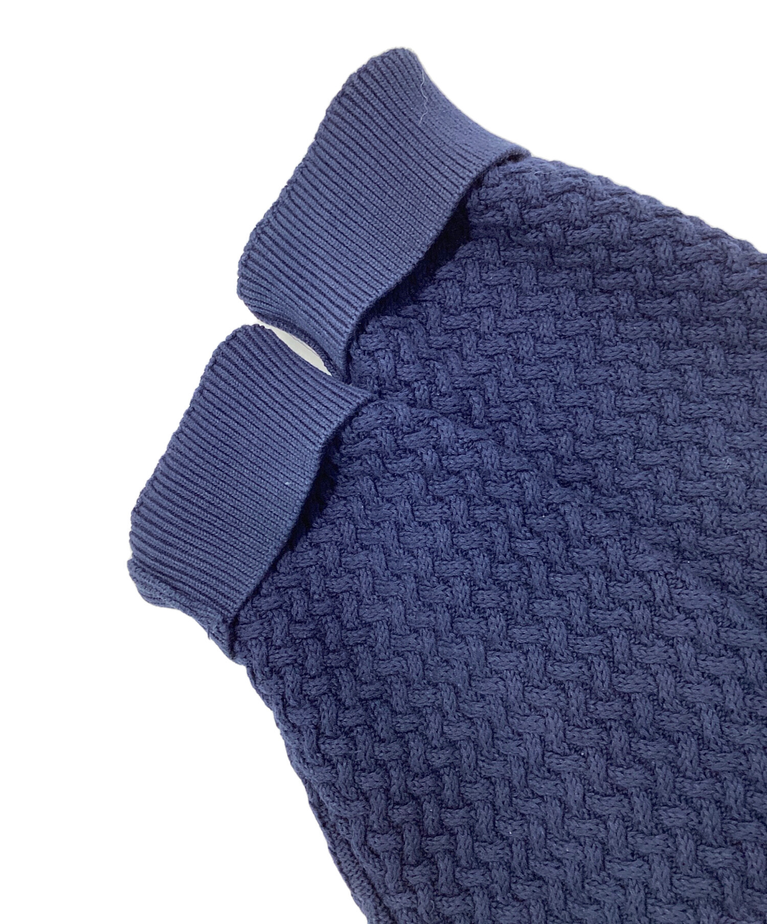 中古・古着通販】LACOSTE (ラコステ) バスケットニットジップアップ
