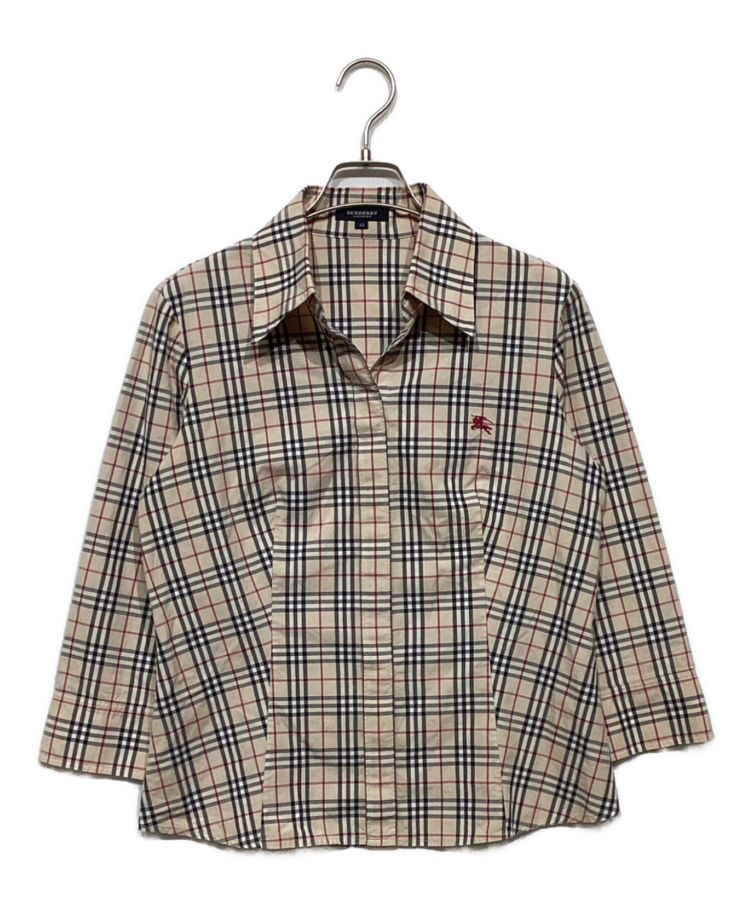 中古・古着通販】BURBERRY LONDON (バーバリーロンドン) 七分袖 ノバ