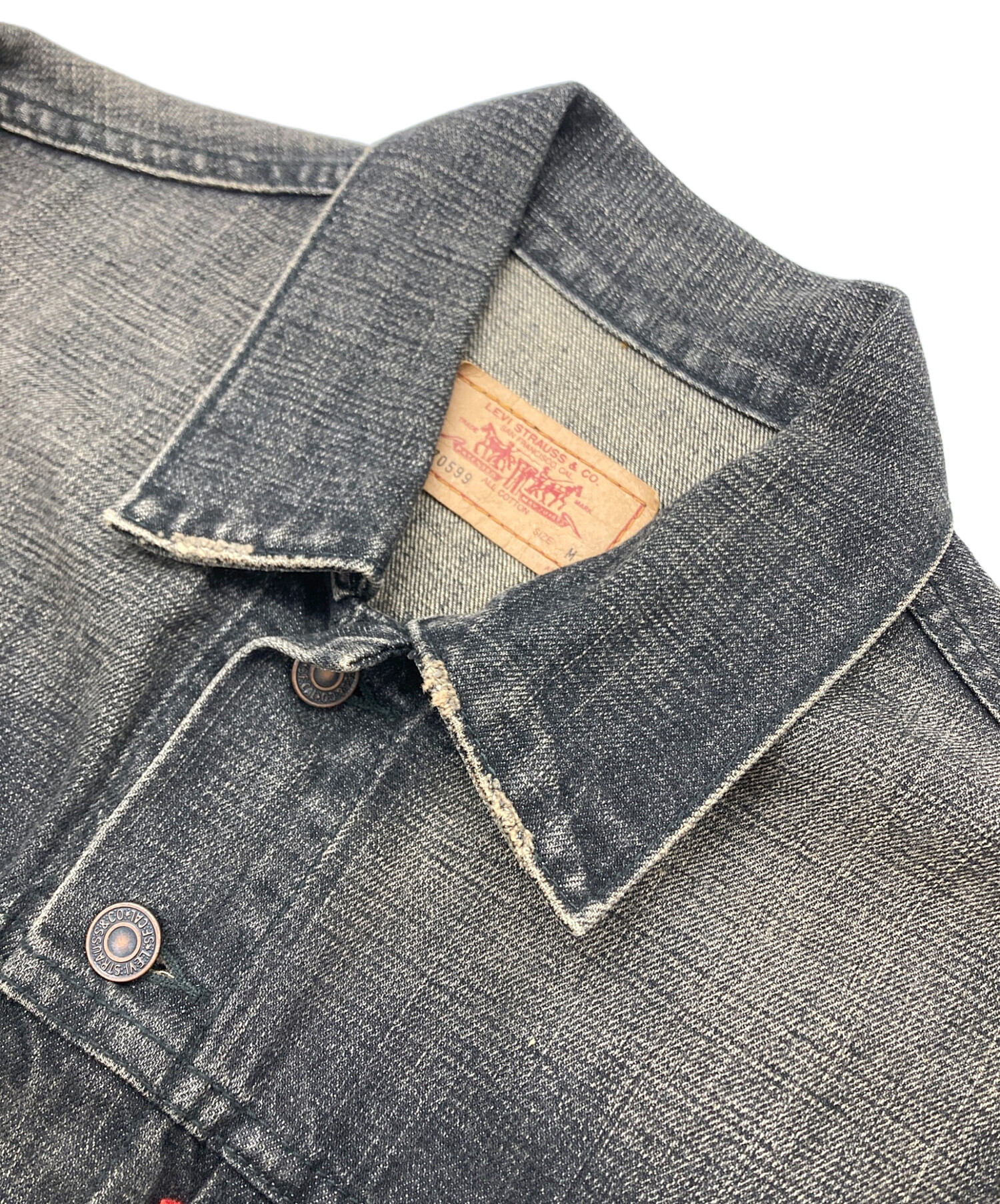 中古・古着通販】LEVI'S (リーバイス) 00s 先染めデニムジャケット