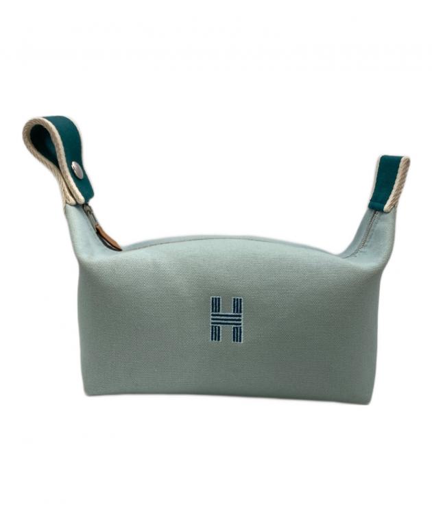 中古・古着通販】HERMES (エルメス) ブリッド・ア・ブラック PM ブルー