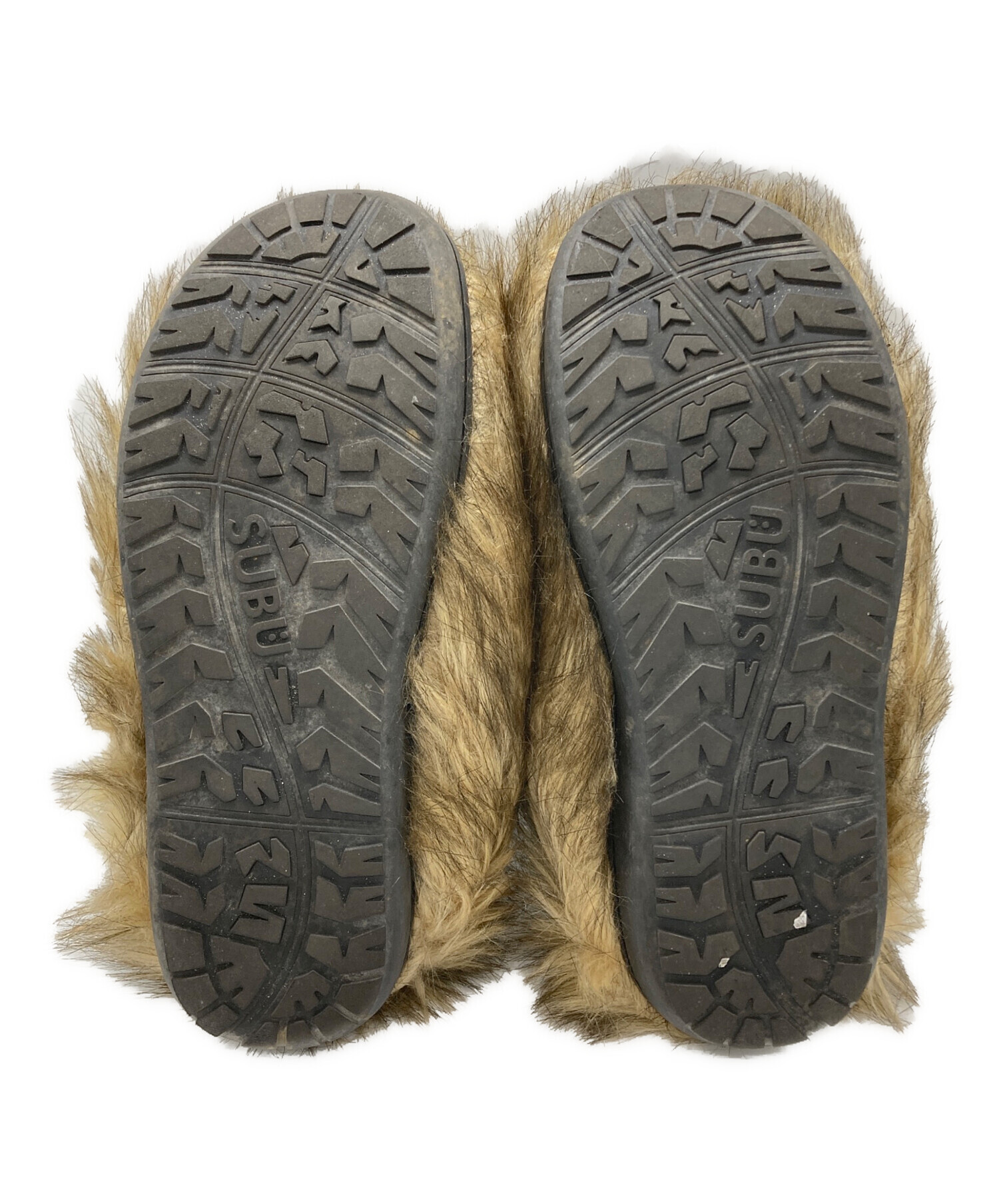 中古・古着通販】SUBU (スブ) AFB (エーエフビー) FUR MULE ブラウン