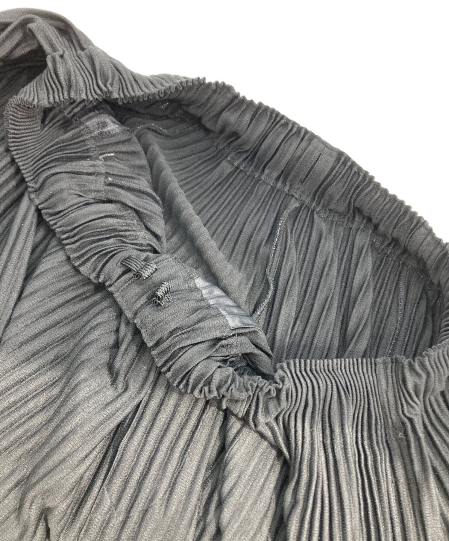HOMME PLISSÉ ワイドパンツ　最終値下げ ISSEY MIYAKE - HOMME PLISSE ISSEYMIYAKE 23AW ワイドパンツの通販 by