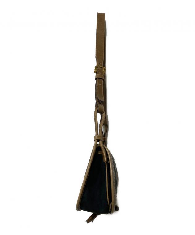 中古・古着通販】LOEWE (ロエベ) Giralda ショルダーバッグ ブラック 