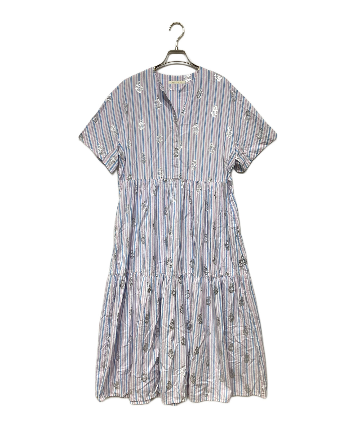 中古・古着通販】ne quittez pas (ヌキテパ) Cotton Poplin Stripe