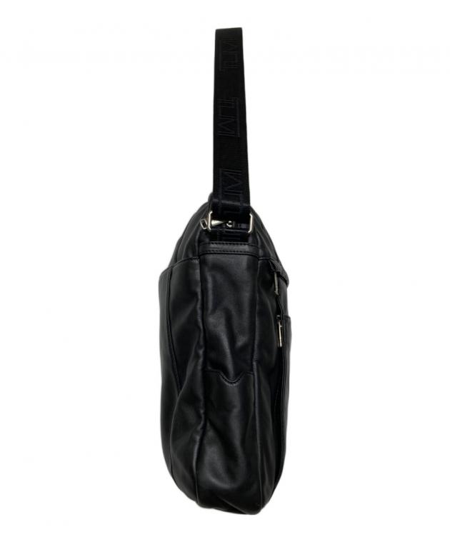 中古・古着通販】TUMI (トゥミ) レザーショルダーバッグ ブラック