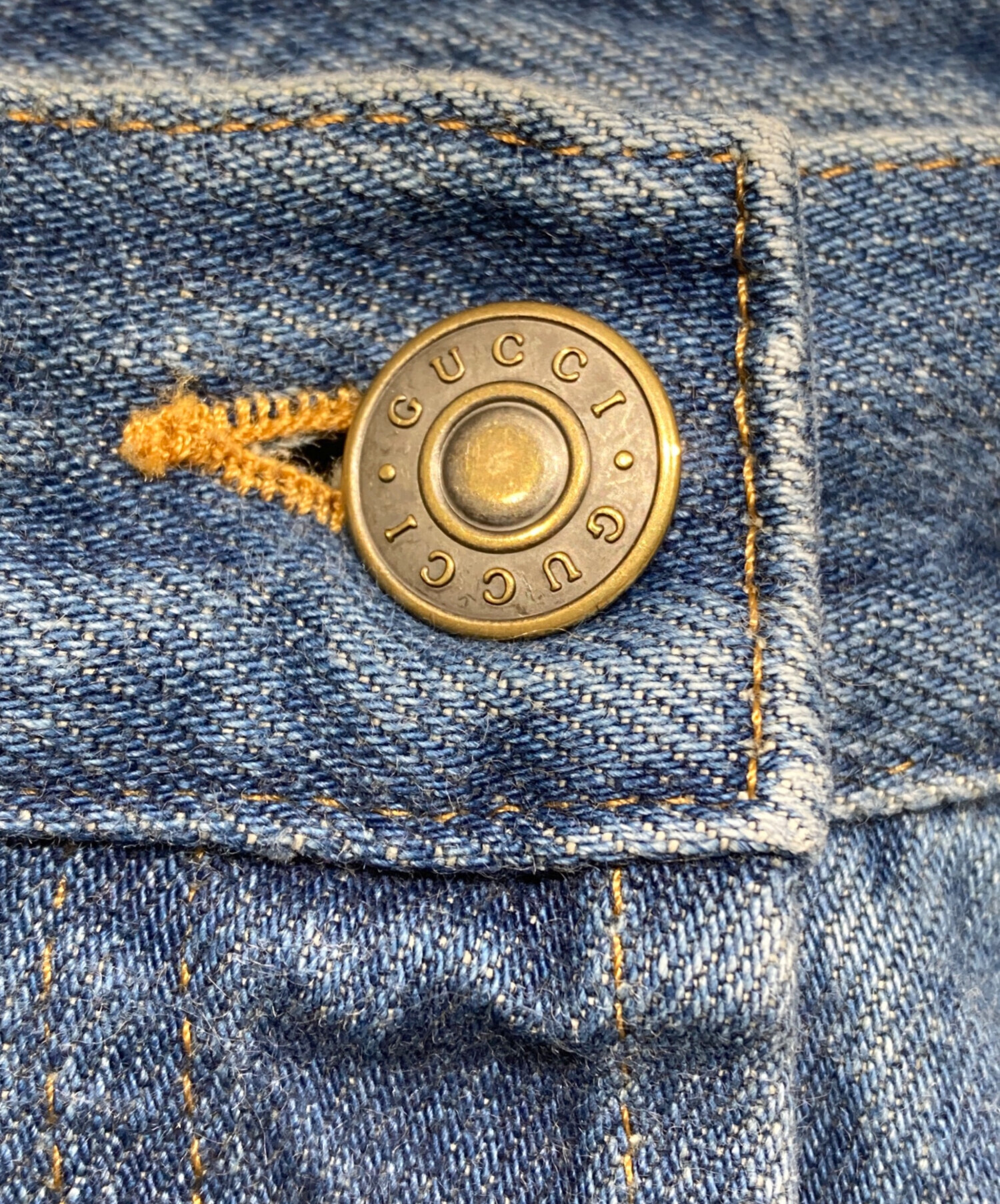 中古・古着通販】GUCCI (グッチ) ホースビット デニムパンツ