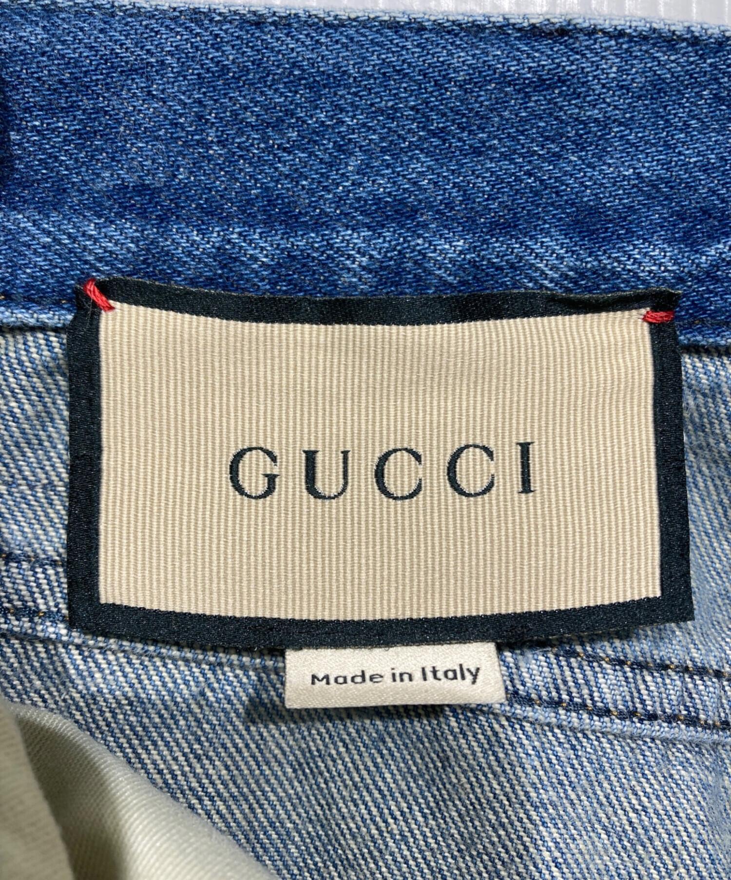 中古・古着通販】GUCCI (グッチ) ホースビット デニムパンツ