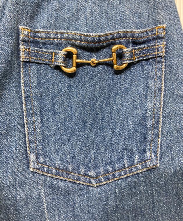 中古・古着通販】GUCCI (グッチ) ホースビット デニムパンツ