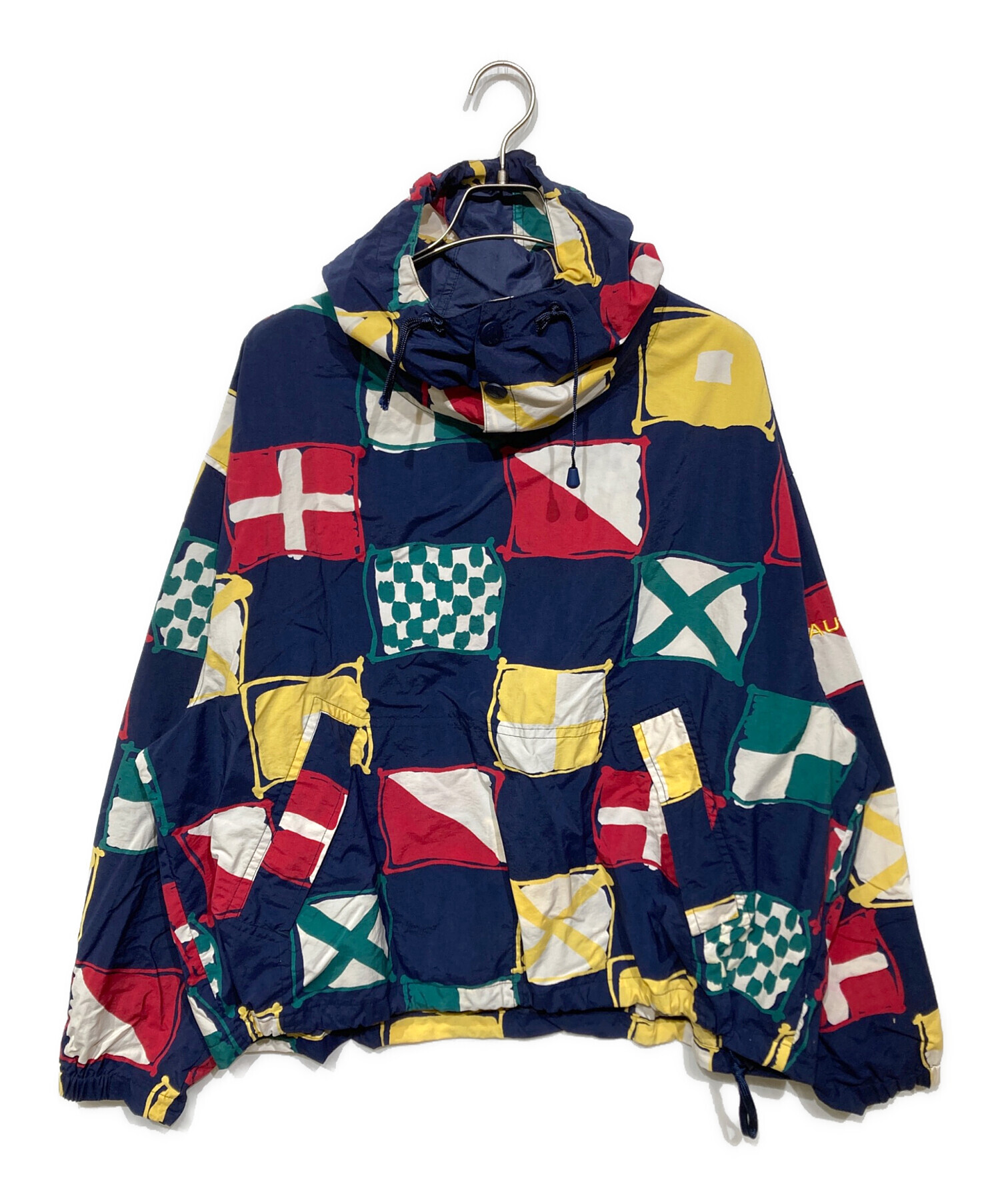 Nautica 90s アノラックパーカー 中古・古着通販】NAUTICA (ノーティカ) 90s 総柄アノラックパーカー
